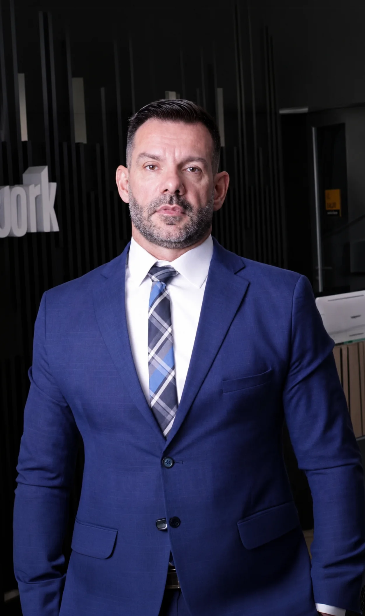 Rafael Carissimi em retrato corporativo